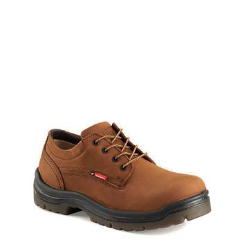 Red Wing King Toe Safety Toe Oxford - Hnede Pracovne Topanky Panske, RW389SK